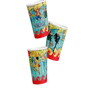 Vasos One Piece X6