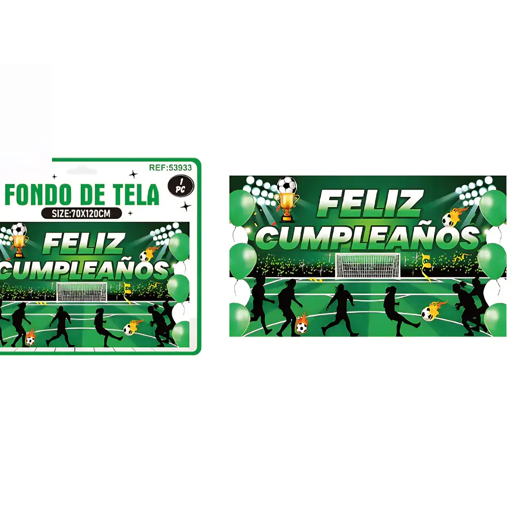 Fondo de tela Futbol Cancha  1