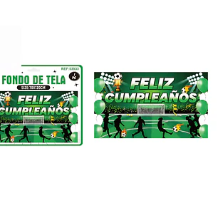 Fondo de tela Futbol Cancha 