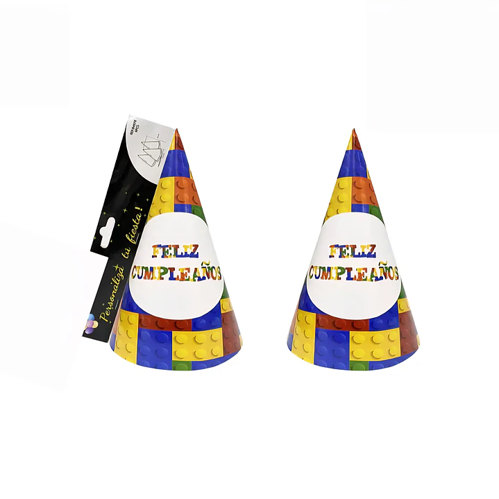 Gorro Lego cumpleaños X6  1