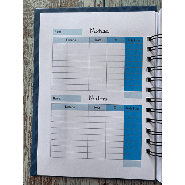 Planner Universitario