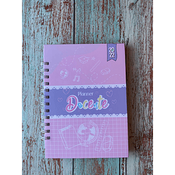 Planner Docente colores pastel