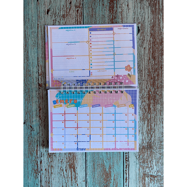 Planner Horizontal Fonoaudiologa