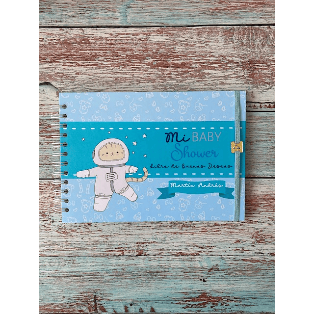 Libro Buenos Deseos Baby Shower 