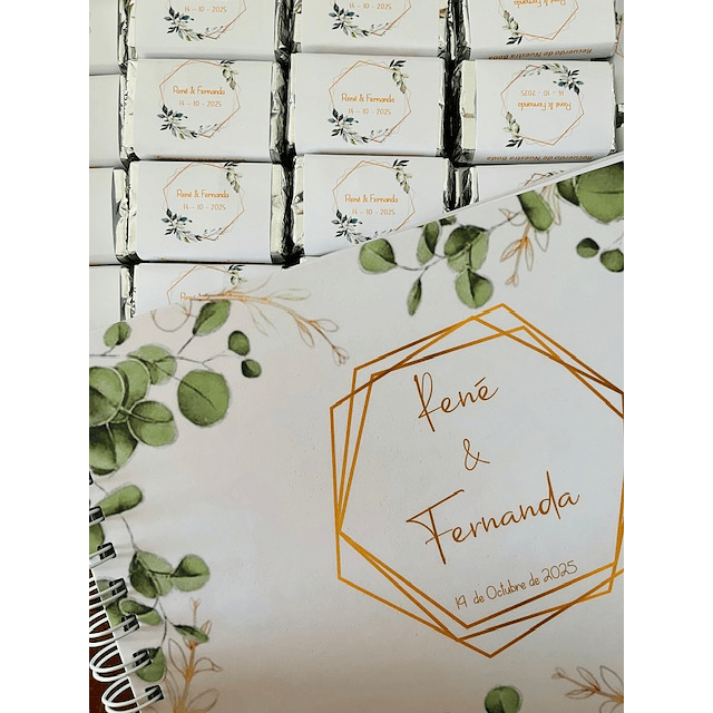 Chocolate recuerdo Boda