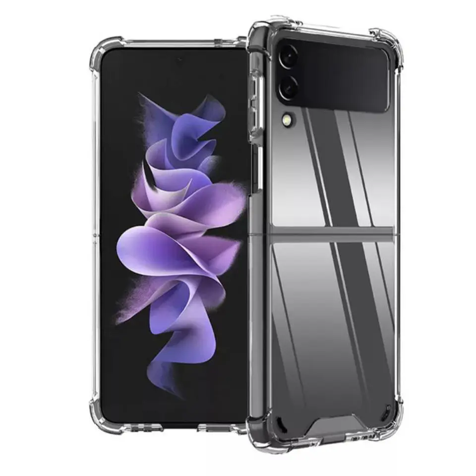 Carcasa transparente Para Samsung Galaxy Z Flip 4  1
