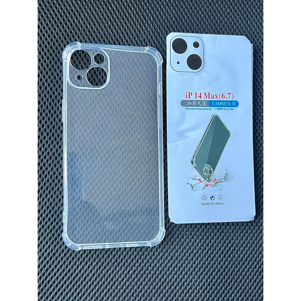 Carcasa Transparente  Reforzado Para iPhone 14  Plus