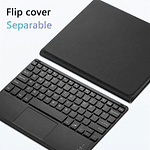 Funda Con Teclado y Touchpad (mouse) iPad Air 4ta - 5ta Gen 10.9" 