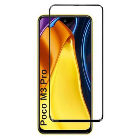 Lámina de Vidrio Completa Para Xiaomi Poco M3 Pro