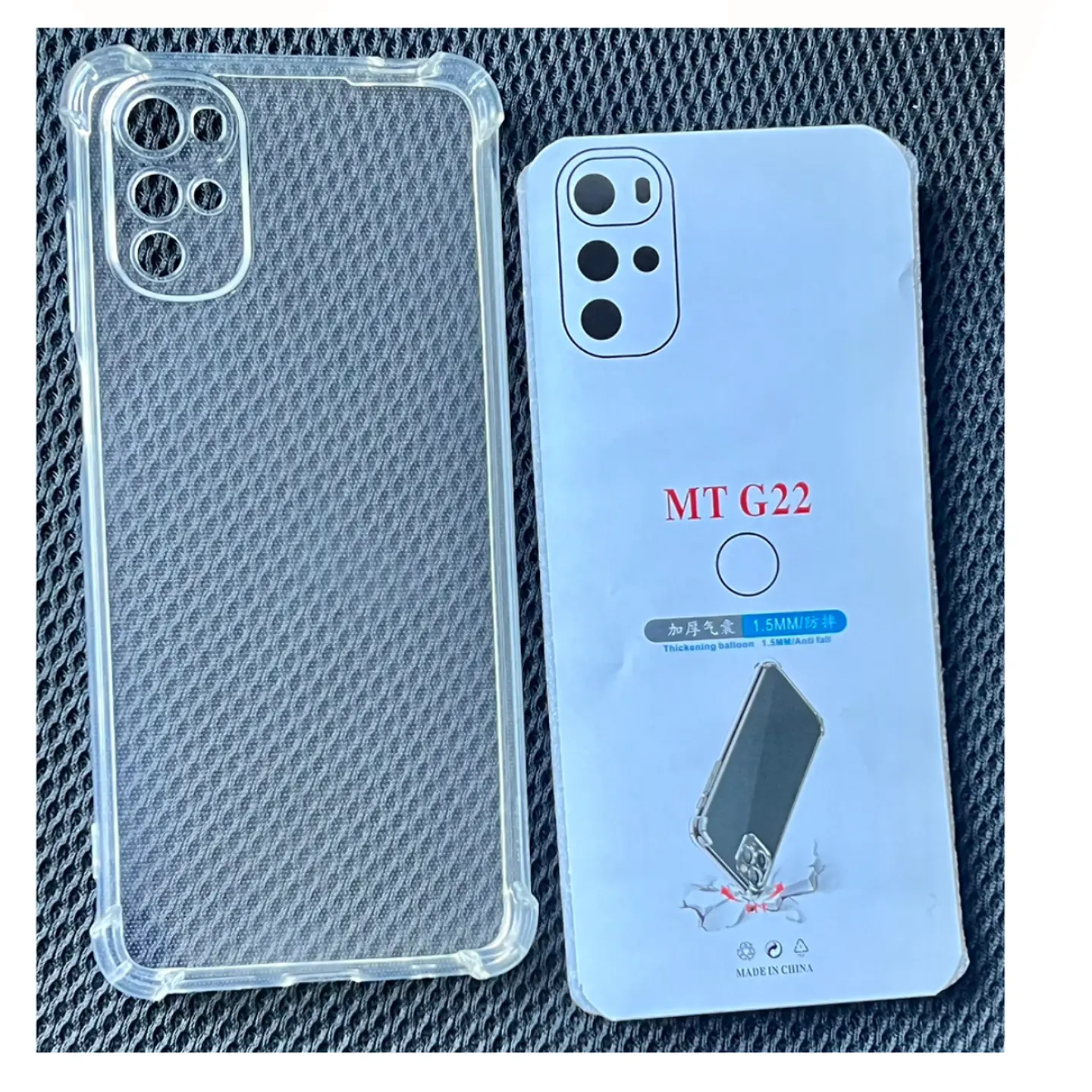 Carcasa Transparente Para Motorola G22 2