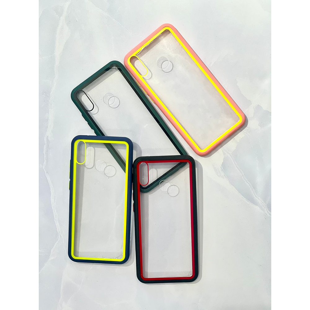 Carcasa Transparente / Color Para Huawei Y9 2019 