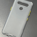 Carcasa Silicona Matte Transparente Para LG K41S / K51S