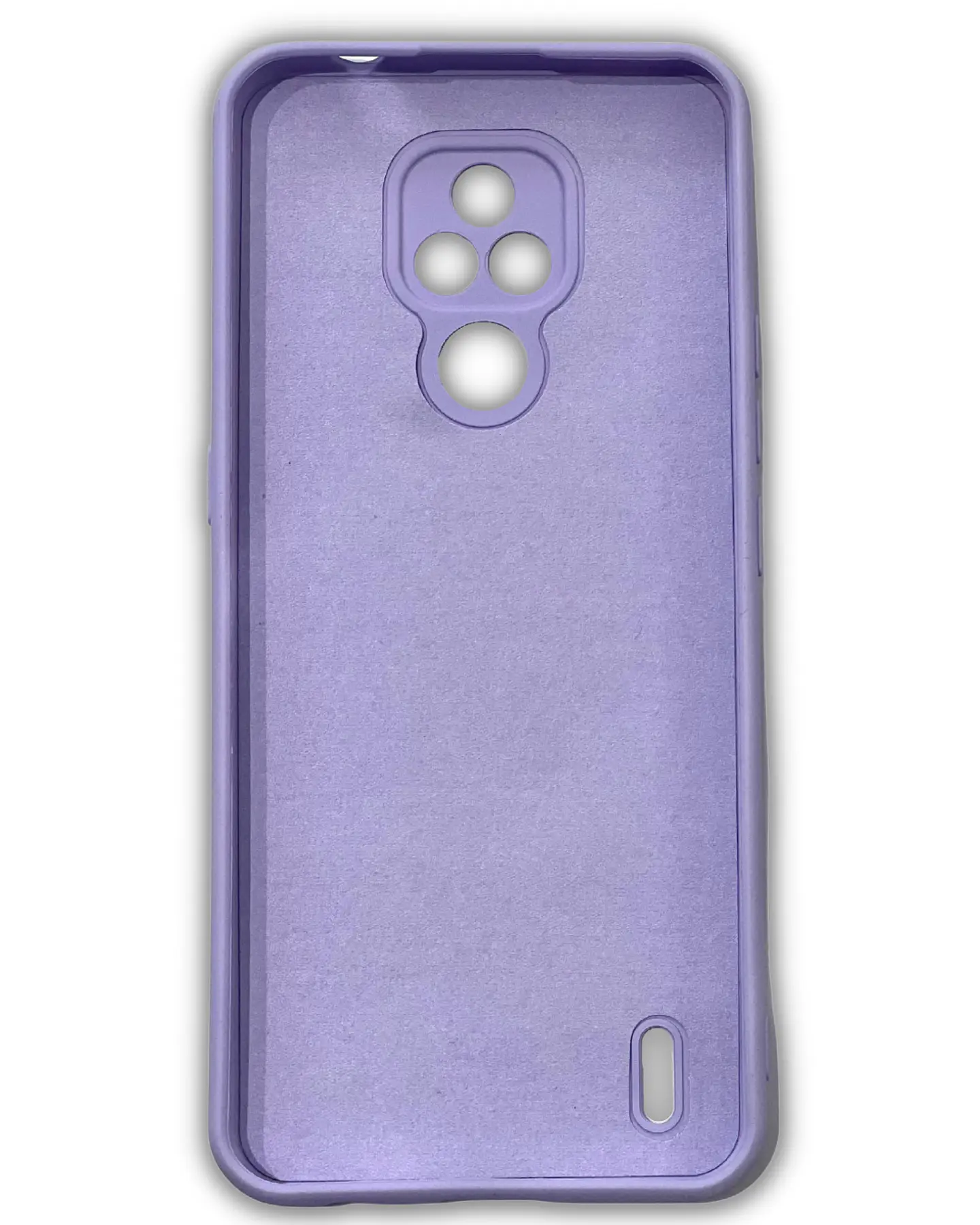 Carcasa Silicona color para Motorola E7  6