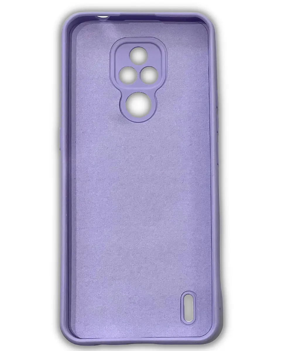 Carcasa Silicona color para Motorola E7  6