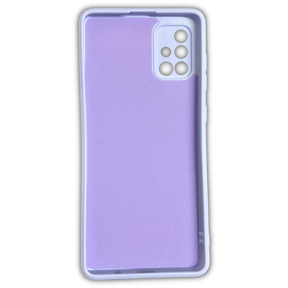 Carcasa para Samsung A71 Silicona unicolor