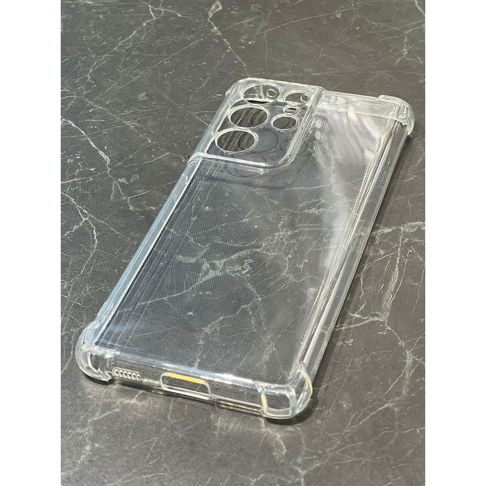 Carcasa Transparente Reforzada Antishock Para Samsung S21 Ultra