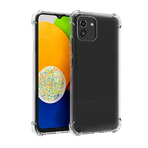 Carcasa Transparente Para Samsung A03 