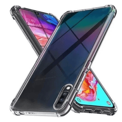 Carcasa Transparente Reforzada Antishock Para Samsung A70