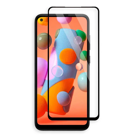 Lámina de Vidrio Completa Para Samsung A11