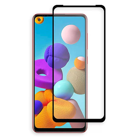 Lámina de vidrio completa Para Samsung A21s