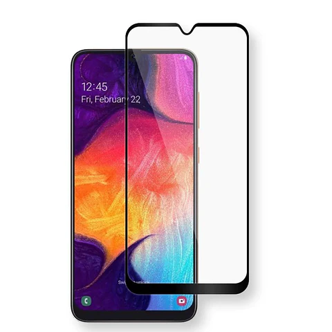 Lámina de Vidrio Completa Para Samsung A20S