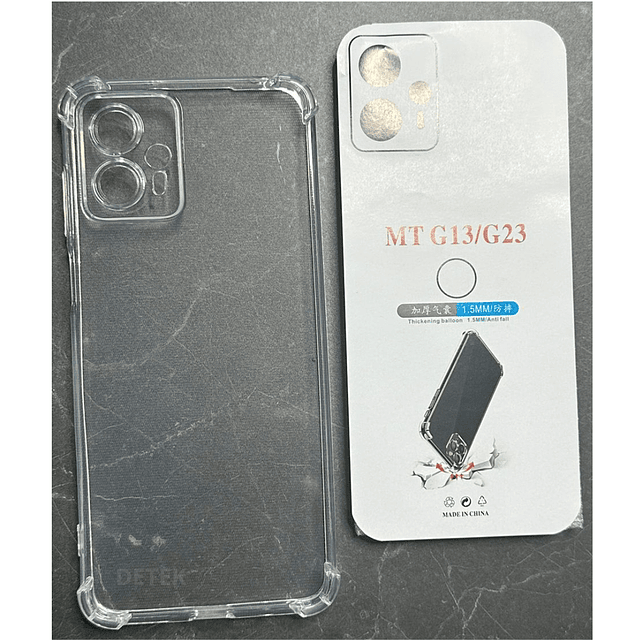 Carcasa Transparente Reforzado Para Motorola G13
