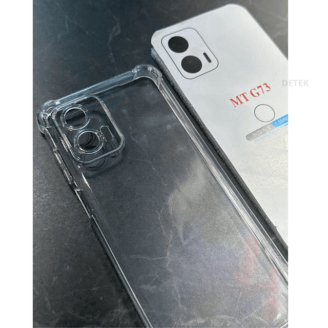 Carcasa Transparente Reforzado Para Motorola G73
