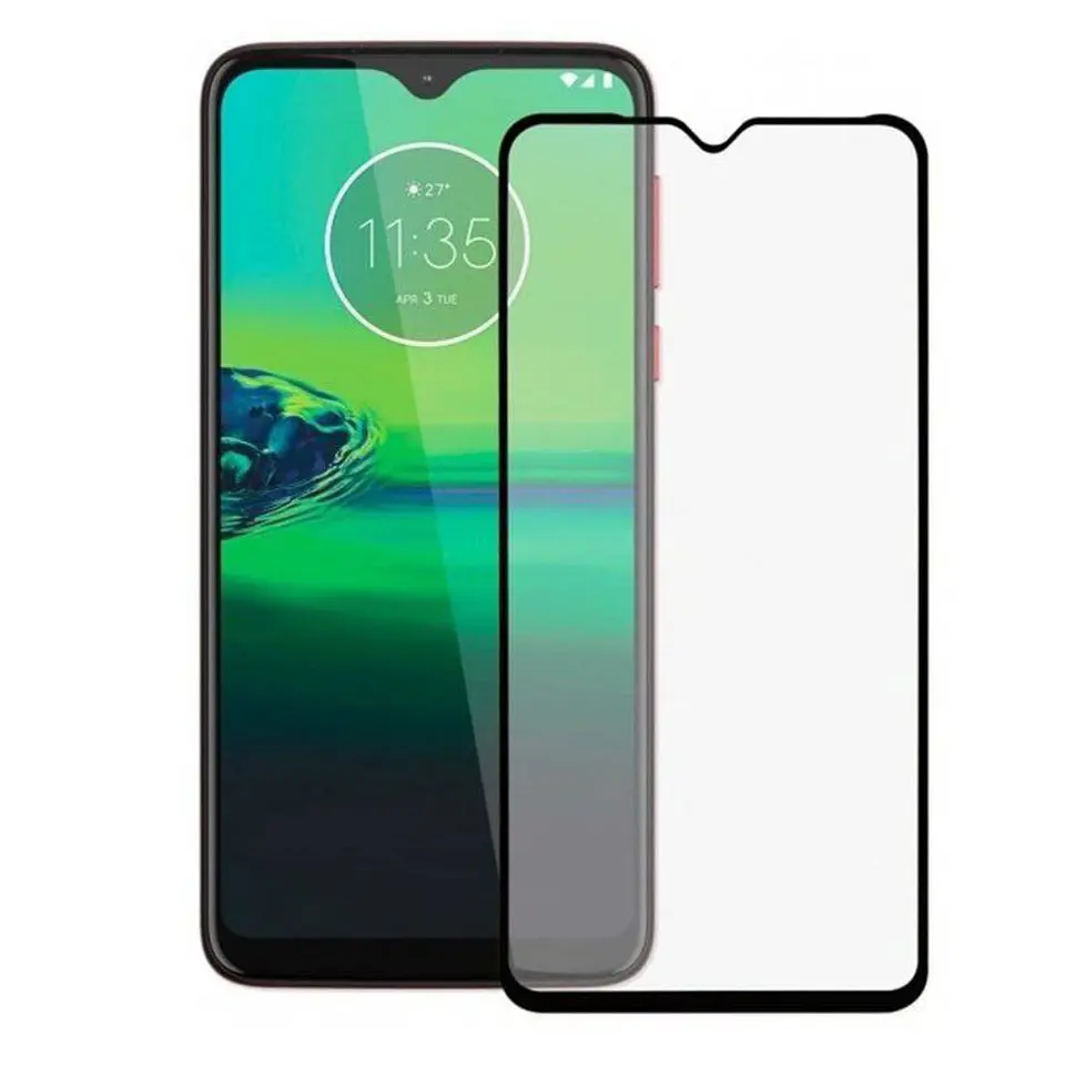  Lámina de Vidrio Completa Para Motorola G8 Plus 1