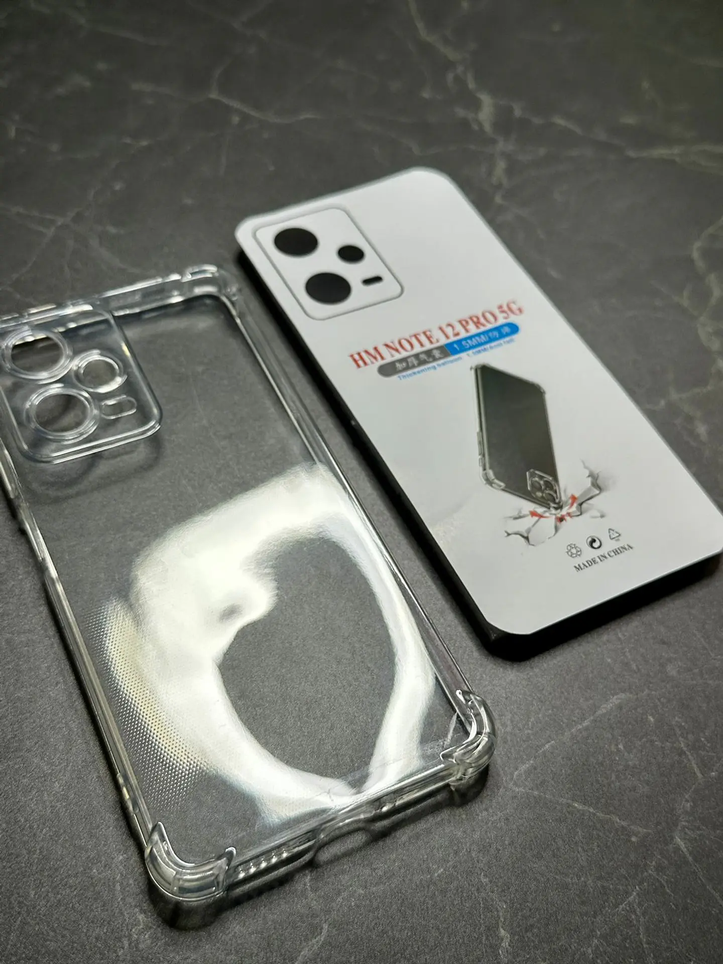 Carcasa Transparente Para Xiaomi Note 12 Pro 5g 4