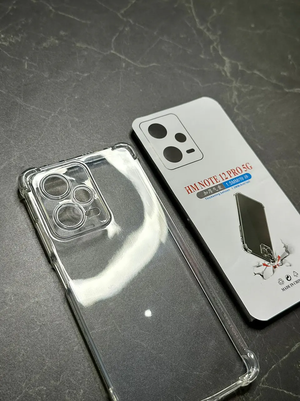 Carcasa Transparente Para Xiaomi Note 12 Pro 5g 3