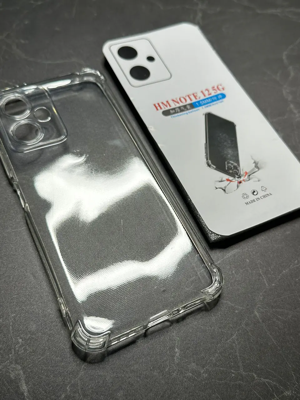 Carcasa Transparente Para Xiaomi Redmi Note 12 5G 4
