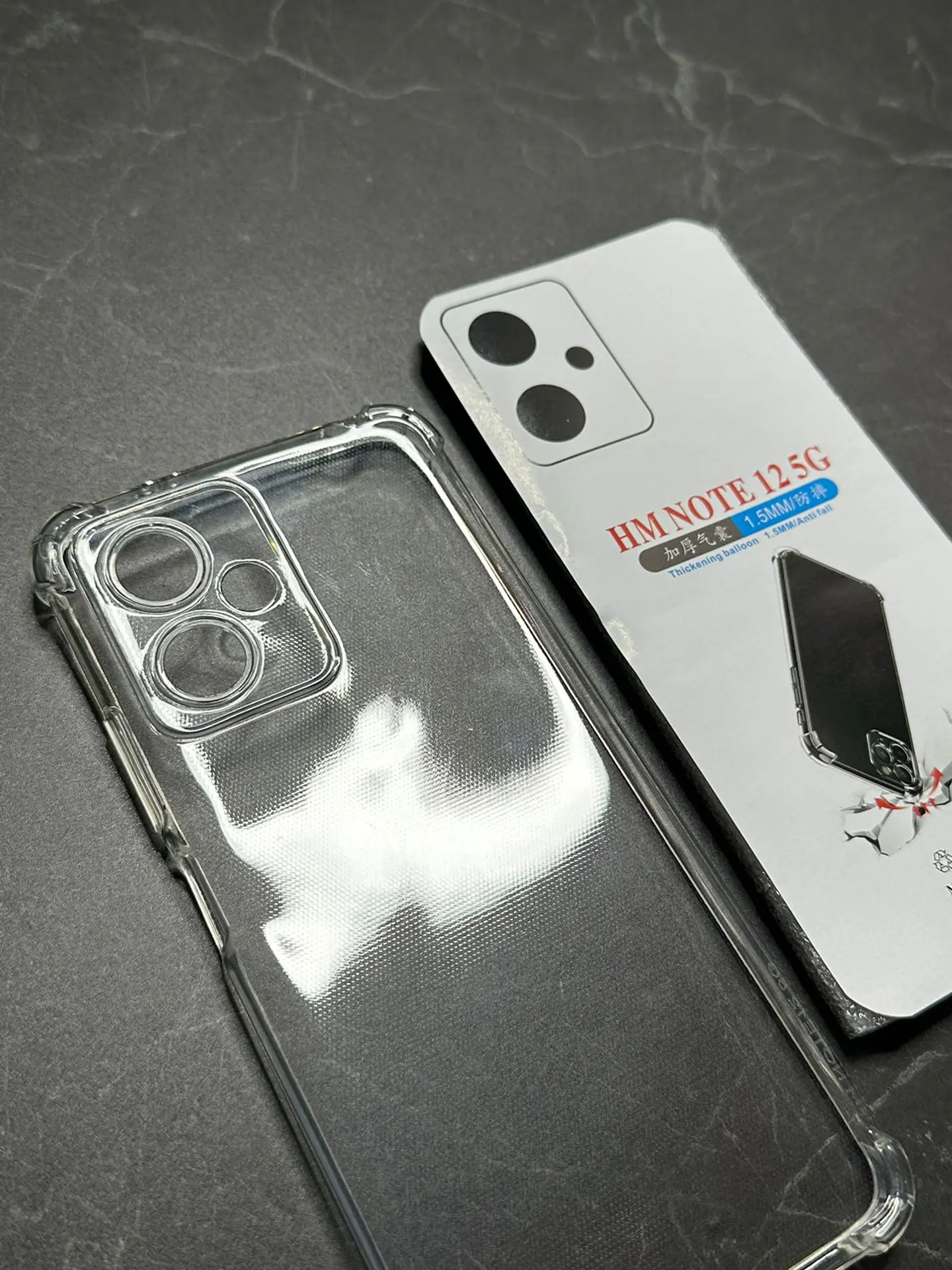 Carcasa Transparente Para Xiaomi Redmi Note 12 5G 3