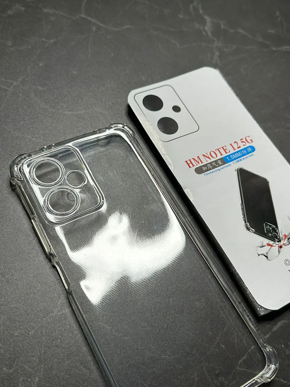 Carcasa Transparente Para Xiaomi Redmi Note 12 5G 3