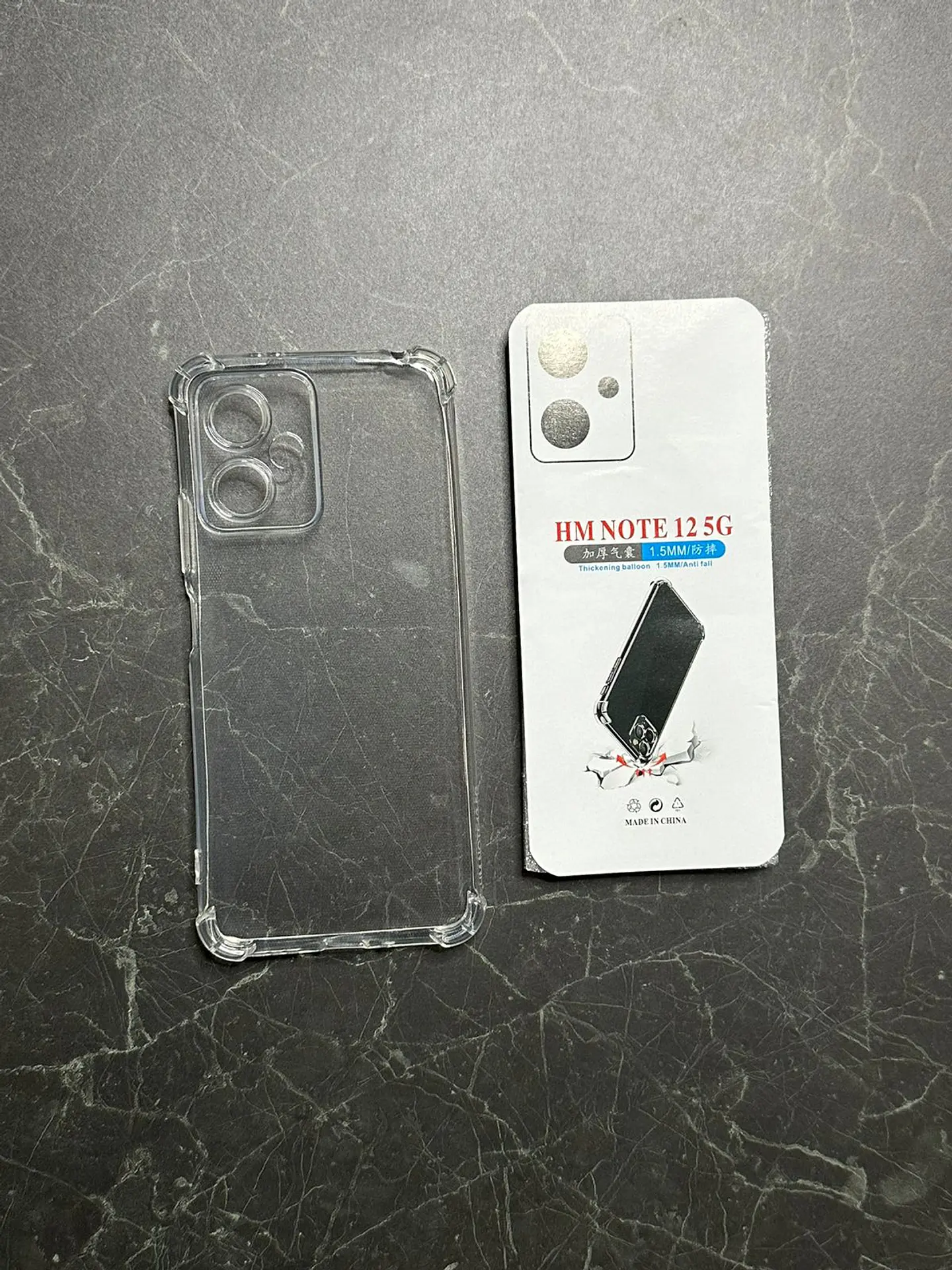 Carcasa Transparente Para Xiaomi Redmi Note 12 5G 2