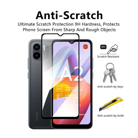Lamina Mica Vidrio Completa Para Xiaomi Redmi A2