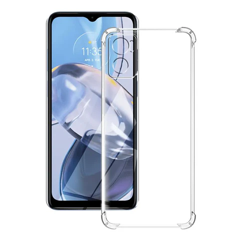 Carcasa Transparente Para Motorola E22i