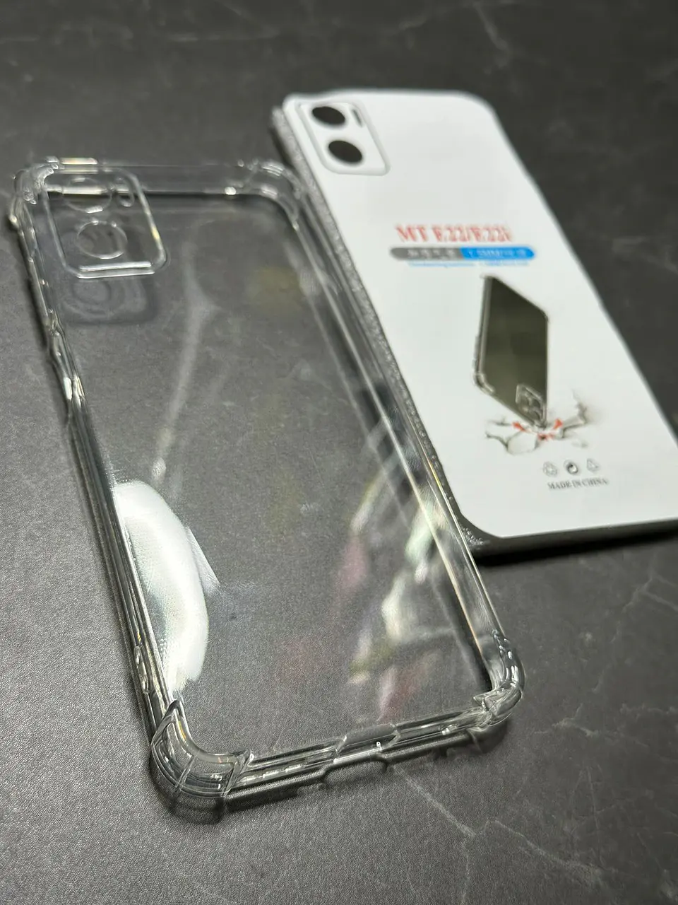 Carcasa Transparente Reforzado + Lamina Vidrio Templado Para Motorola E22i 4