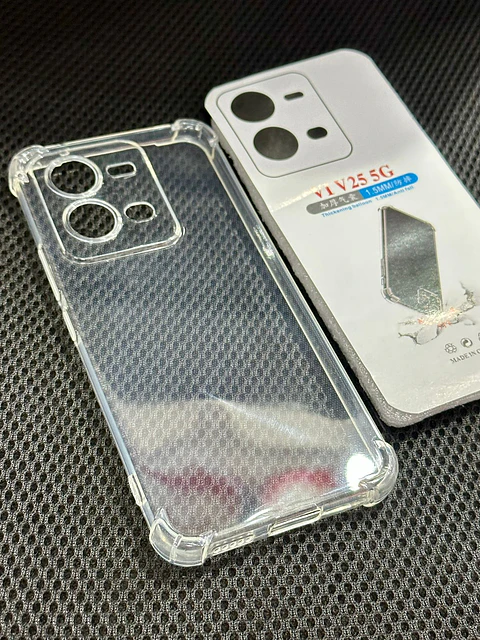 Carcasa Transparente Reforzado Para Vivo V25