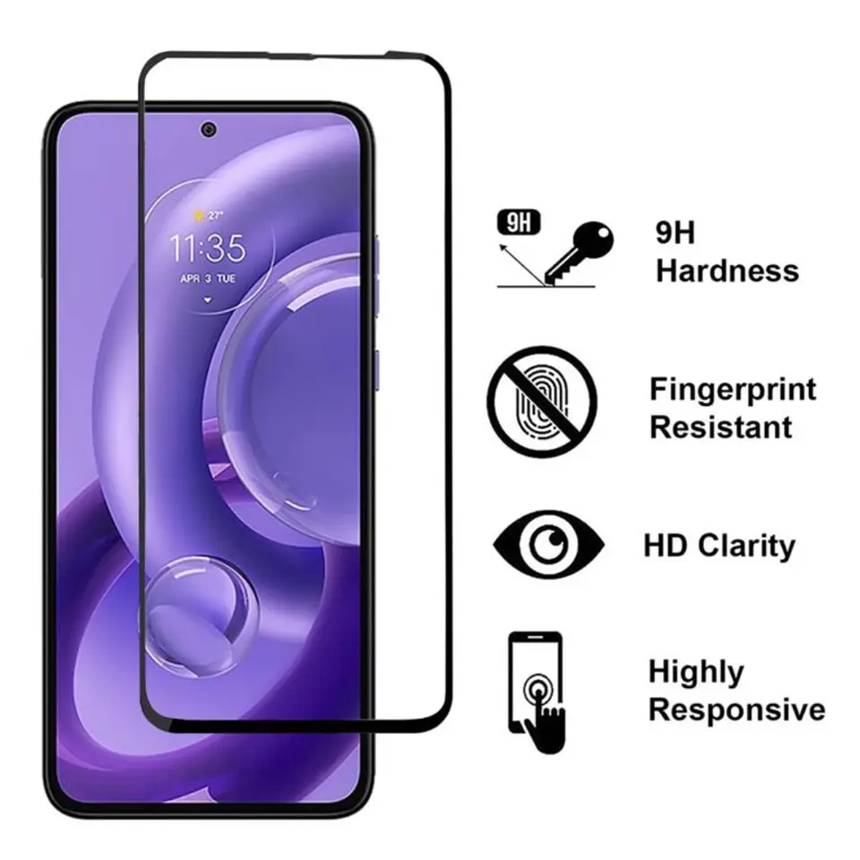  Lámina de vidrio Completa Para Motorola Edge 30 Neo 2