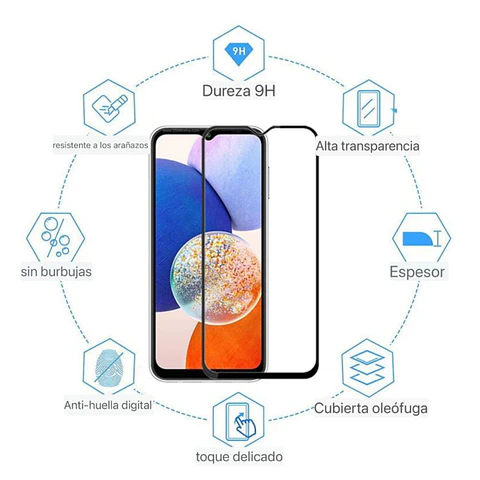  Lamina Mica Completa Para Samsung Galaxy A24 5g