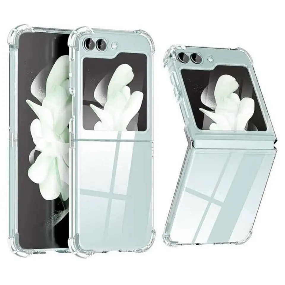 Carcasa Transparente Para Samsung Z Flip 5 1