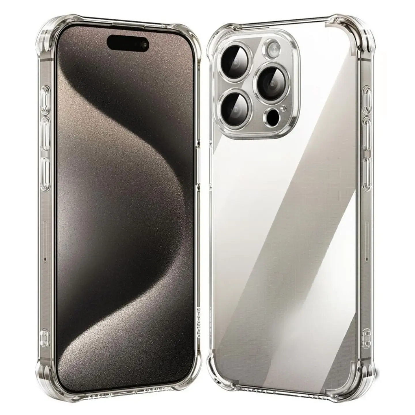 Carcasa Transparente Para iPhone 15 Pro  1