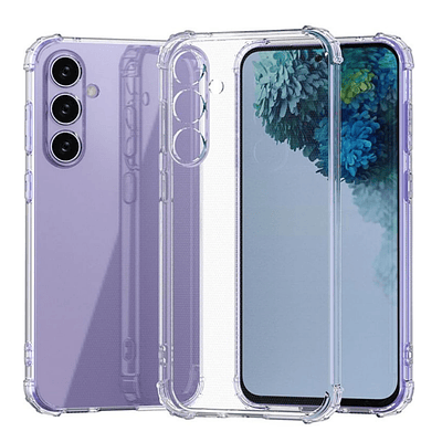 Carcasa TPU Transparente Protección Cámara Para Samsung S23 FE