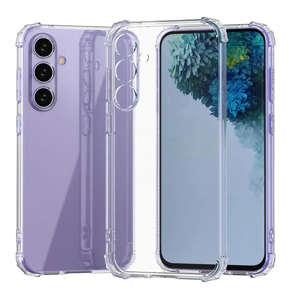 Carcasa TPU Transparente Protección Cámara Para Samsung S23 FE 1