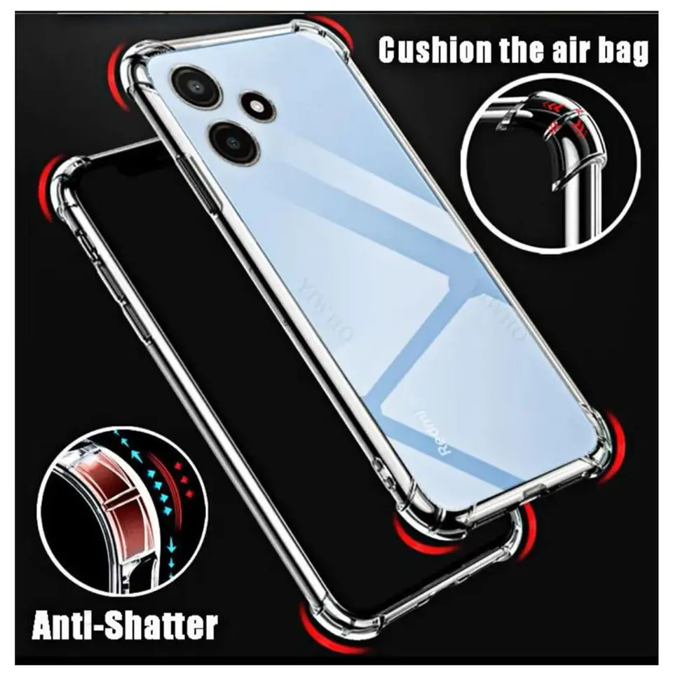 Carcasa TransparentePara Xiaomi Redmi 12 5g 2