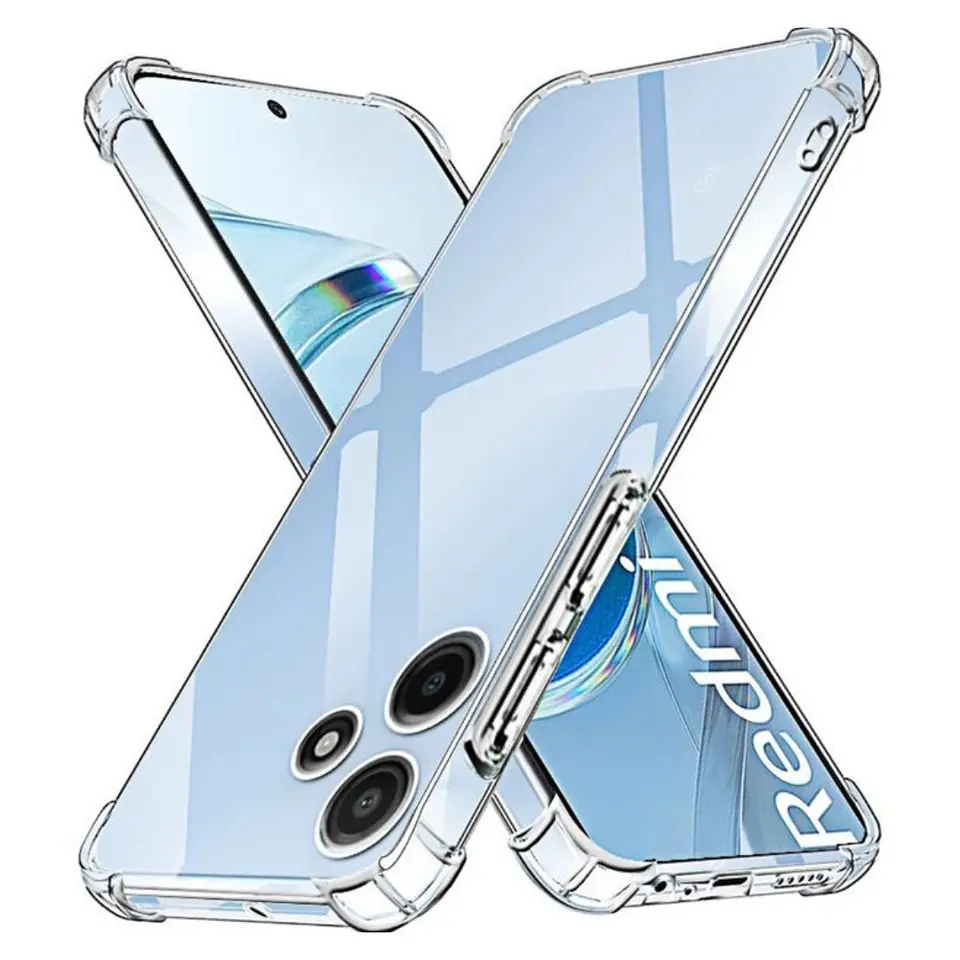 Carcasa TransparentePara Xiaomi Redmi 12 5g 1