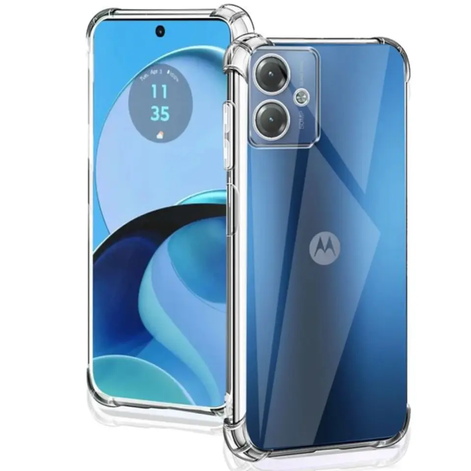 Carcasa TPU Transparente Para Motorola G14 3