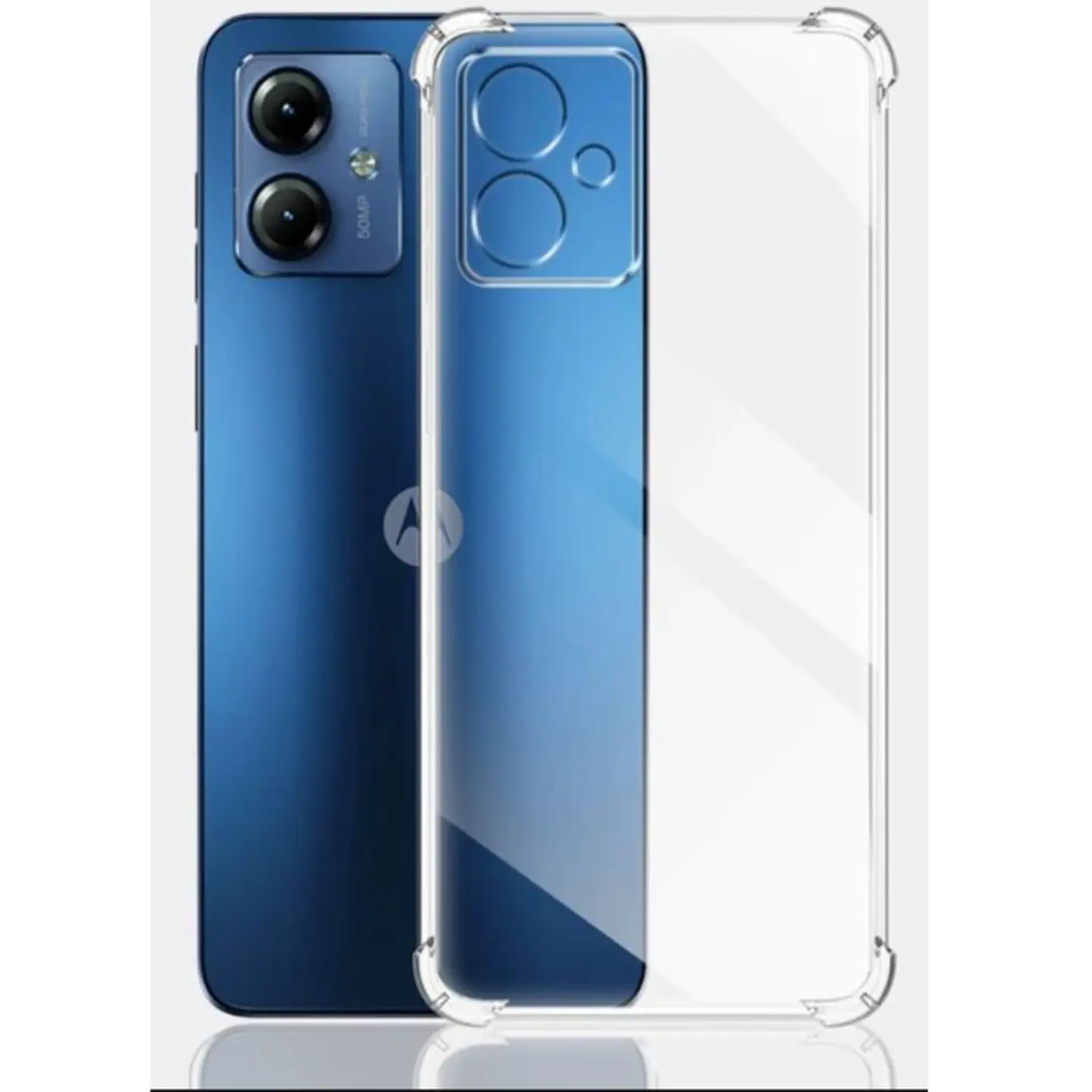 Carcasa TPU Transparente Para Motorola G14 4