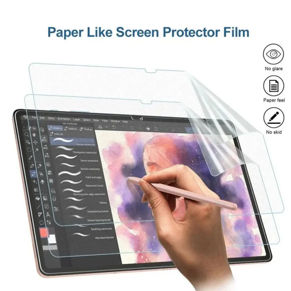 Lamina PaperLike Efecto Papel Para Samsung S9 Plus / S9 Fe+ Plus 12.4