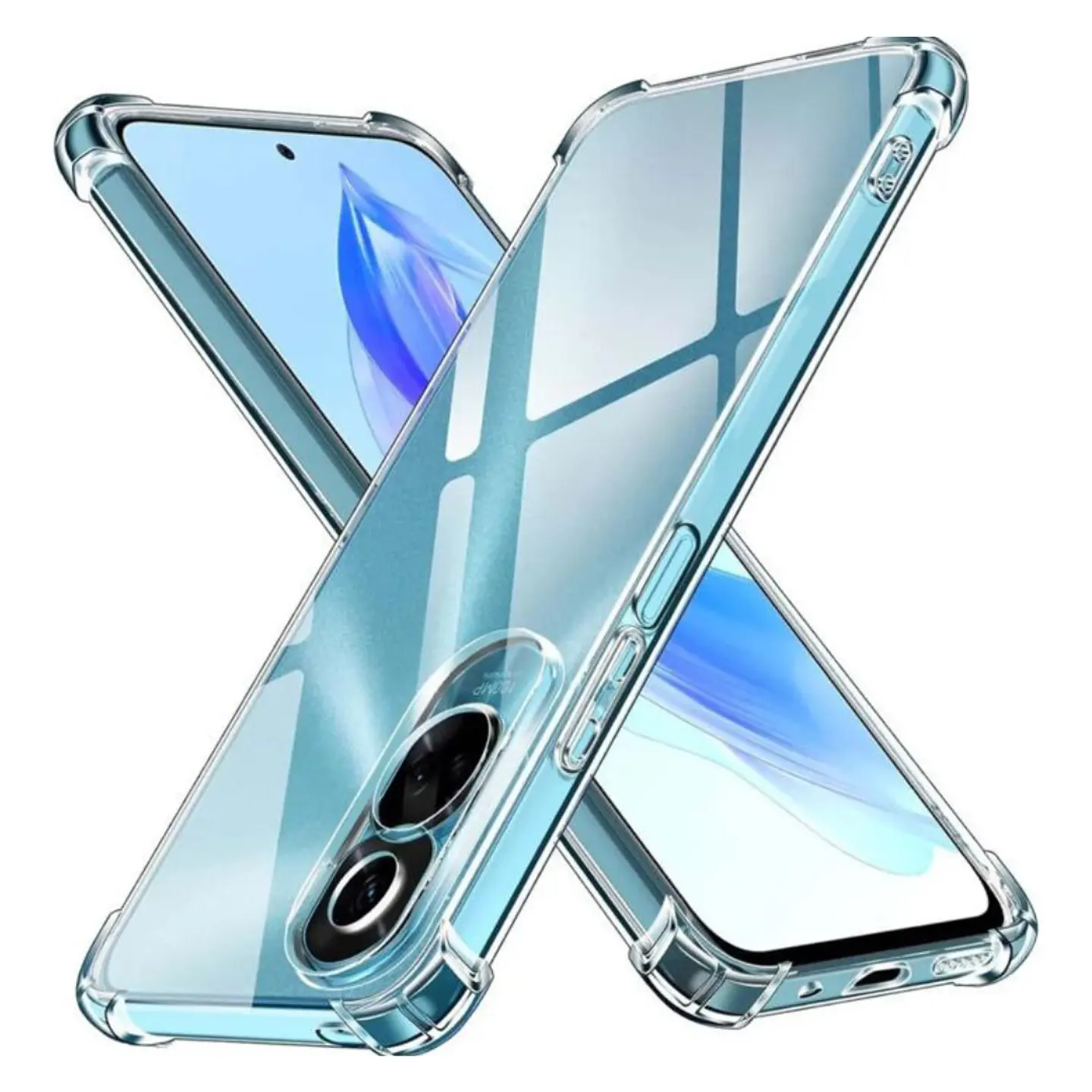 Carcasa Transparente Reforzado Para Honor 90 Lite 1
